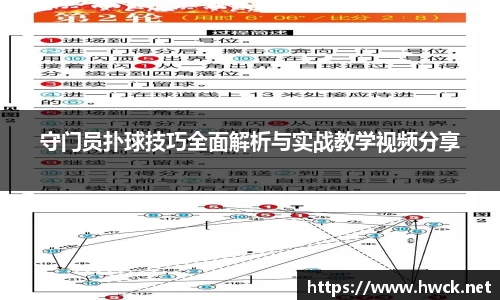 守门员扑球技巧全面解析与实战教学视频分享